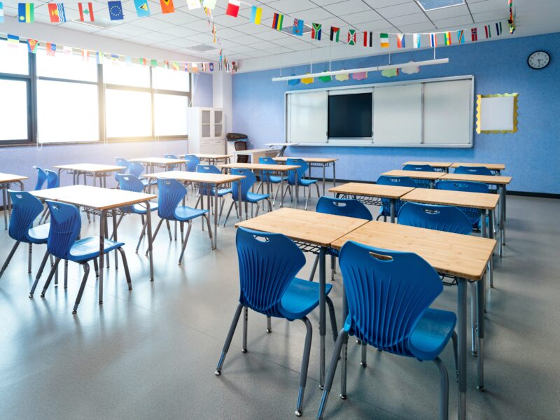 Modern,Classroom,In,The,School